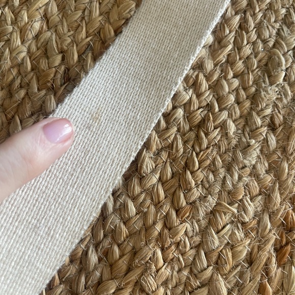 GAP straw tote purse with shoulder strap 🩵 - Picture 6 of 6